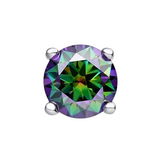 Puntas de anillo de titanio con bisel de circonia