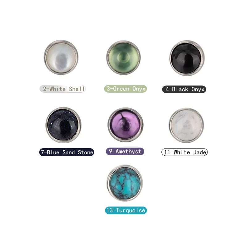 Puntas de titanio con semi bisel