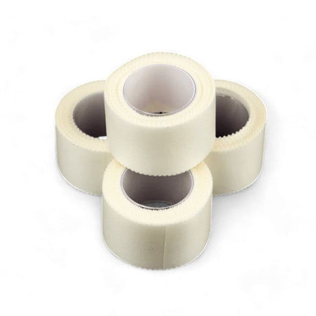 Unistar Silk Surgical Tape 2.5cm x 5m, soft and breathable adhesive tape for medical use, shown in the image.