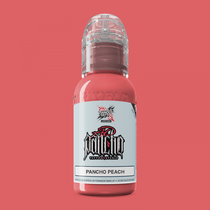 Tinta de Tatuaje Mundialmente Famosa AD Pancho Peach 30ml