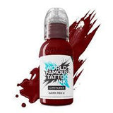 Tinta de Tatuaje Limitless Famosa Mundialmente Rojo Oscuro 2 30ml
