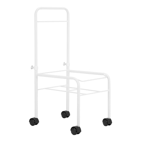 White pedicure tray on wheels - BVShop