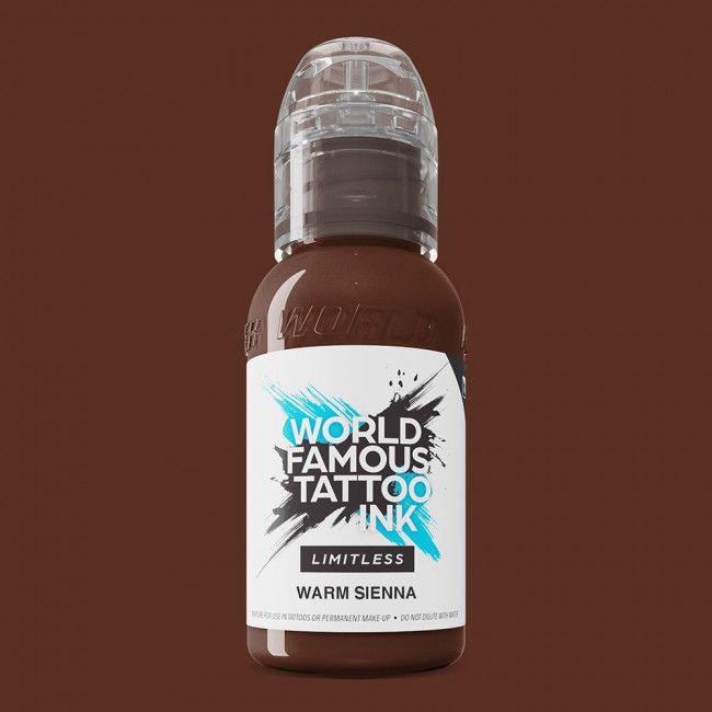Tinta de Tatuaje Limitless Famosa Mundial Cinta Rosa Sienna Cálida 30ml